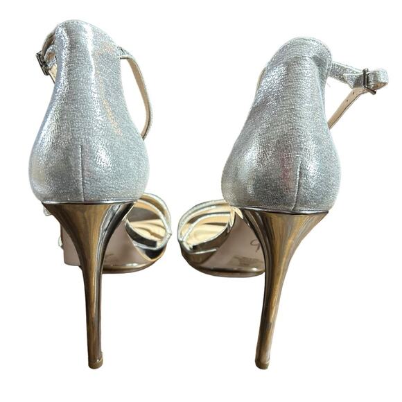 Jessica Simpson Jaeye Dress Sandals Stiletto Heel Rhinestone Straps NEW Size 9.5 - Picture 5 of 11